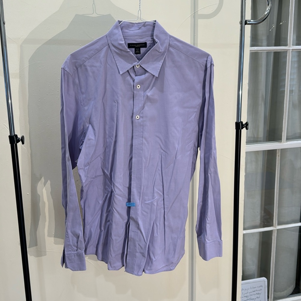 Banana Republic Lilac Slim Fit Dress Shirt
